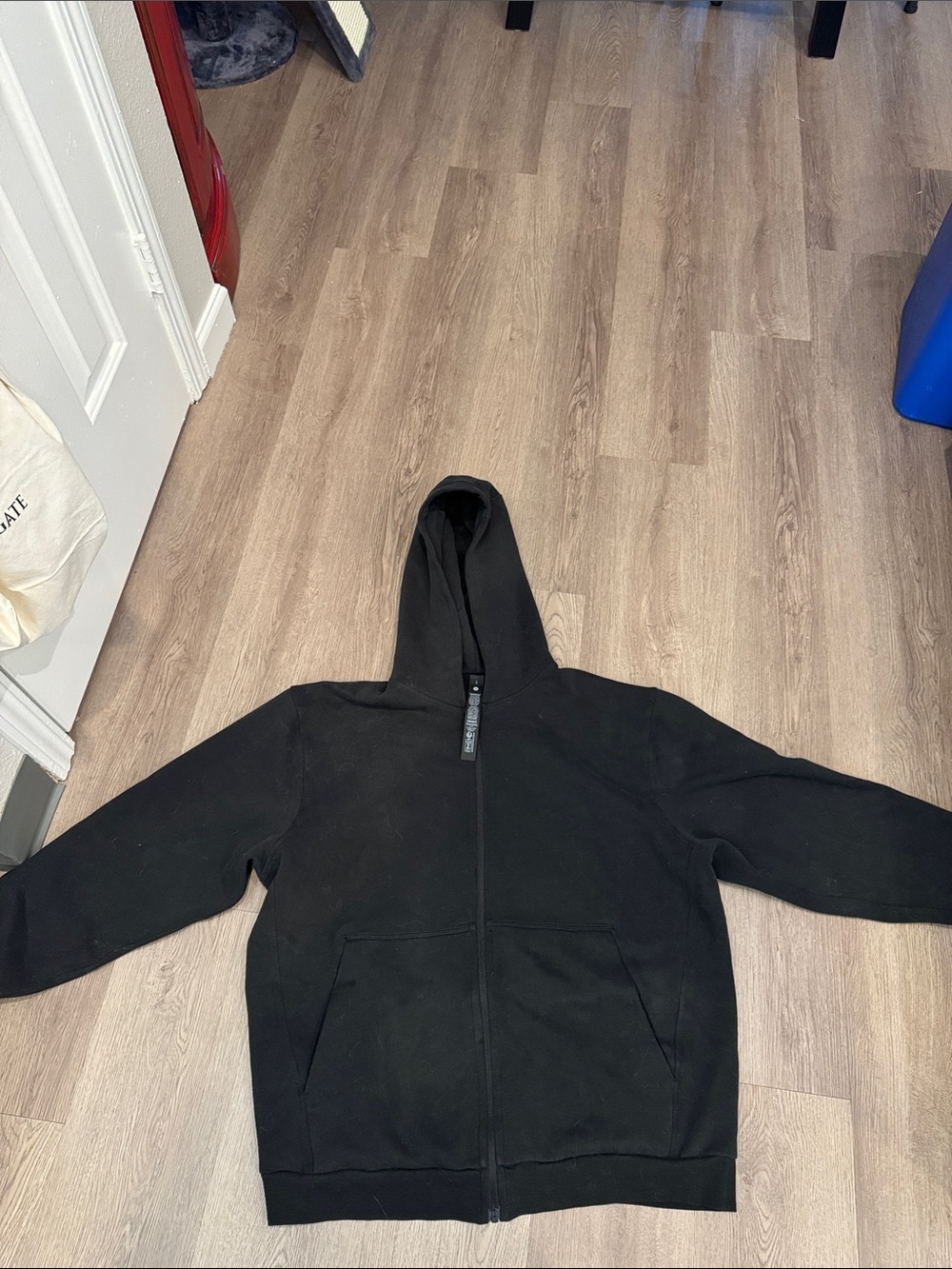 lululemon athletica Black Full-Zip Hooded Jacket